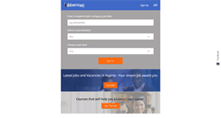 Desktop Screenshot of mobile.jobberman.com